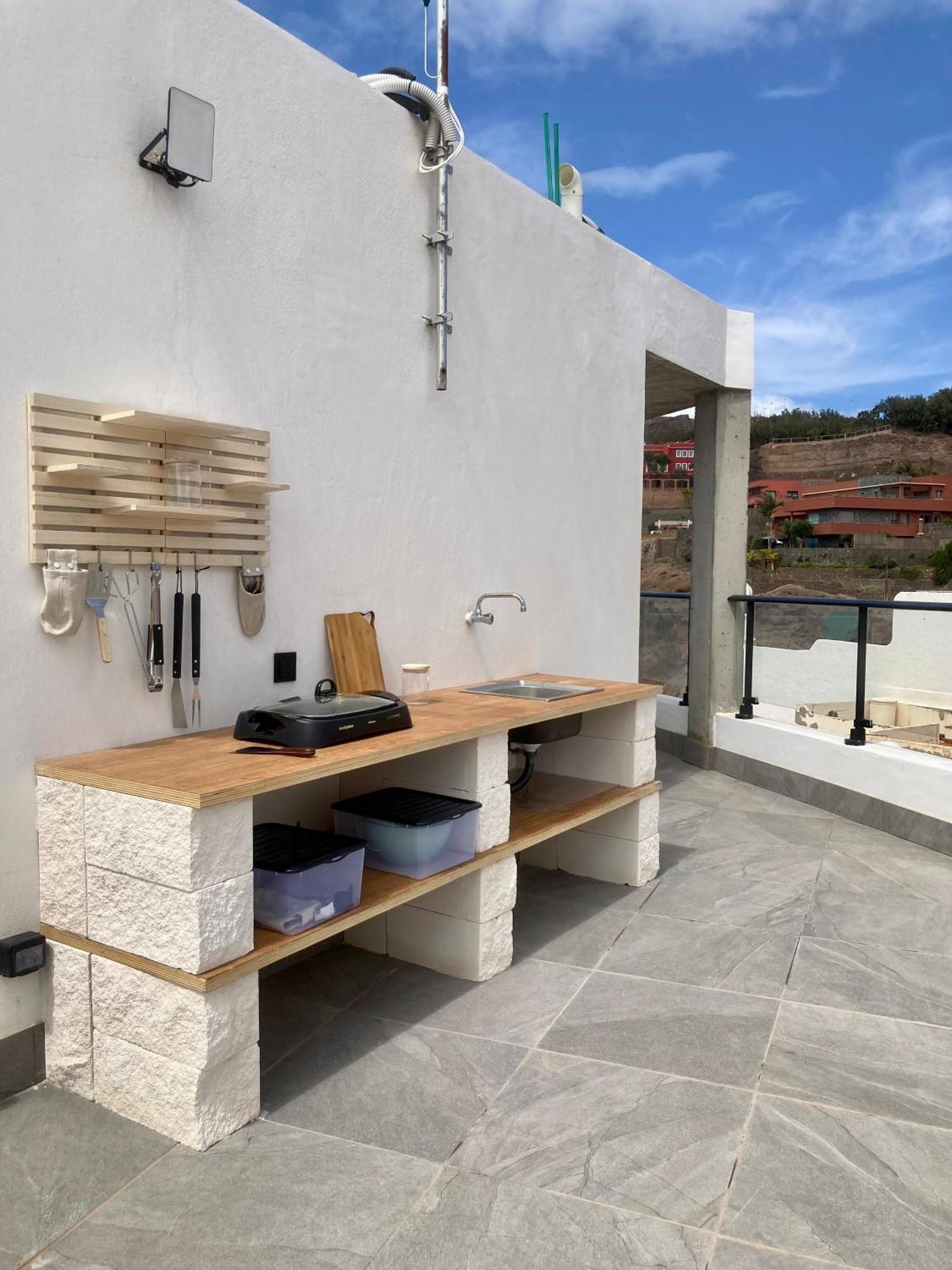 Ferienwohnung Atico El Mirador Sardina Exterior foto