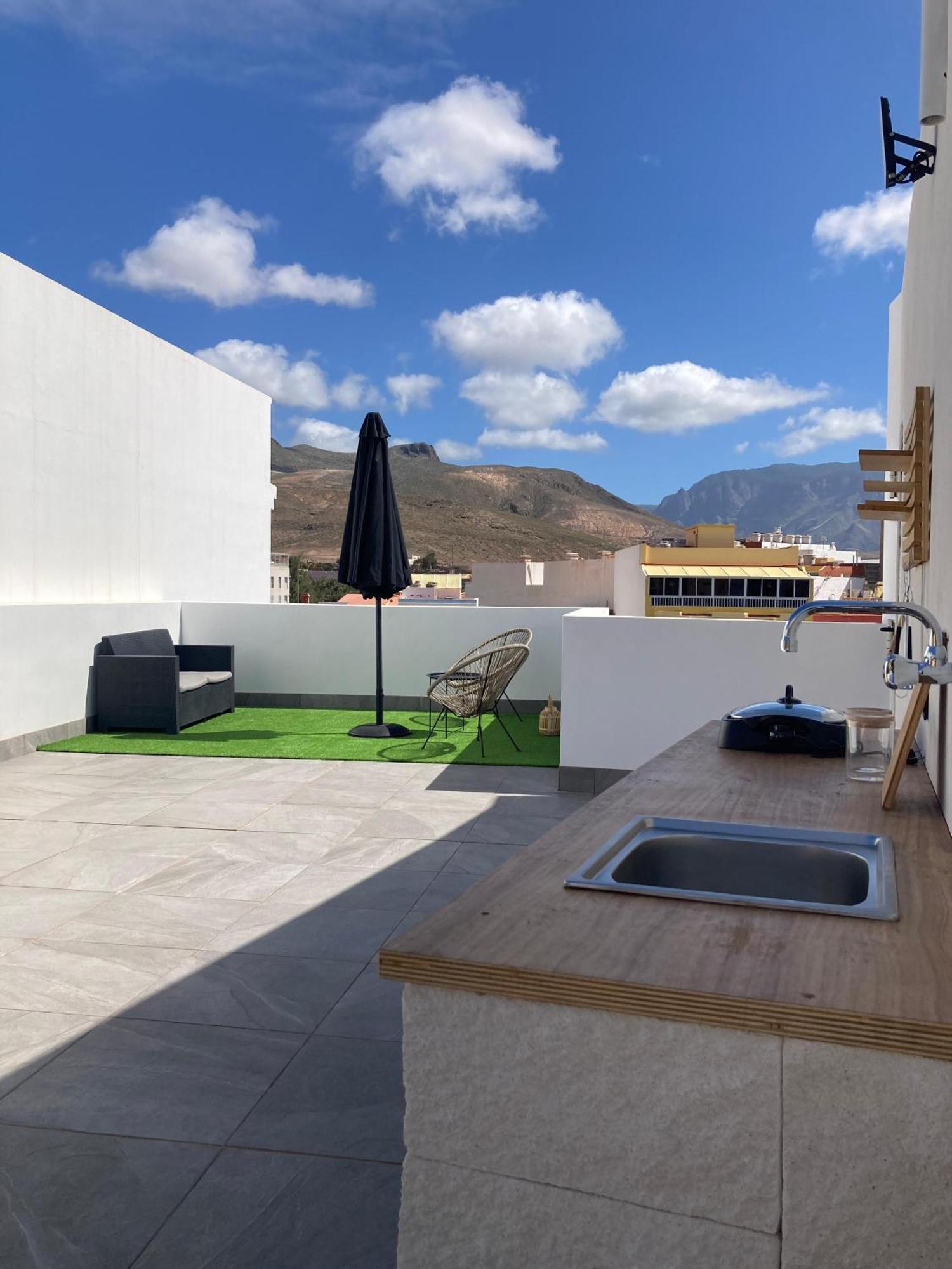 Ferienwohnung Atico El Mirador Sardina Exterior foto